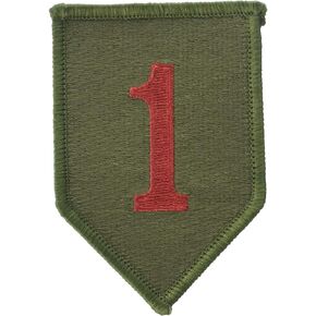EagleEmblems PM0075 Patch-Army,001ST INF.DIV. (3.5'')