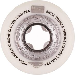 عجلات ريكتا كروم كلاودز WHT/BLK مقاس 54 مم 92a in Kuwait