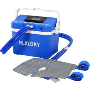 Cold Therapy Unit for Pain Relief,Cold Therapy System with Knee/Joint Ice Pack,Knee Ice Therapy Machine with Digital Timer and Ajustable Flow Speed
