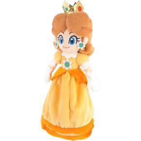 Sanei Super Mario All Star Collection 9.5" Daisy Plush, Small