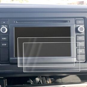 شاشة توقف تلقائية من Red Hound قطعتين متوافقة مع Toyota Tacoma 2013-2019 Entune غير مرئية عالية الوضوح تعمل باللمس تقلل من بصمات الأصابع 6.1 بوصة
