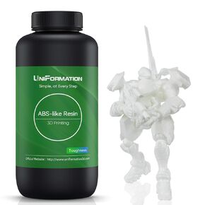 3D Printer ABS-Like Resin,for 3D Printer- Rapid UV Curing 405nm Standard Photopolymer Resin - High Hardness and Toughness, Low Odor and Low Shrinkage Suitable (X25 Grey, 1kg)