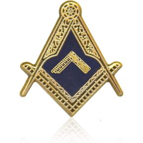 دبوس طية صدر السترة S&C Worshipful Master (ذهبي) in Kuwait