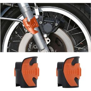 2PCS Motorcycle Fork Seal Cleaner Tool, Fork Seal Cleaner Fits 45-55mm Seal Mate Oil Level, Universal Cleaning Shock Repairing Absorber Tool, Dirt Bike Motorcycle Accessories (Red)