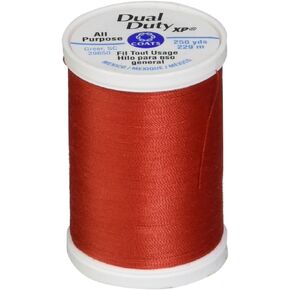 Coats Thread & Zippers Dual Duty XP General Purpose Thread, 250-Yard, Tomato