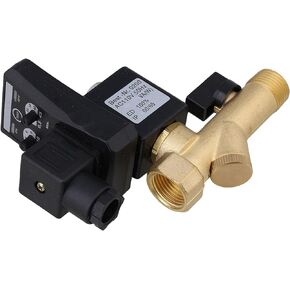 CNBTR 1/2" AC110V AutomaticTimed Water Trank Electronic Air Compressed Drain Valve for Air Compressors