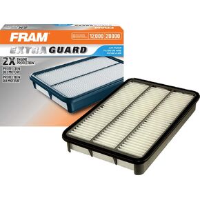 FRAM Extra Guard CA7417 Replacement Engine Air Filter for Select Isuzu and Toyota Models, Provides Up to 12 Months or 12,000 Miles Filter Protection