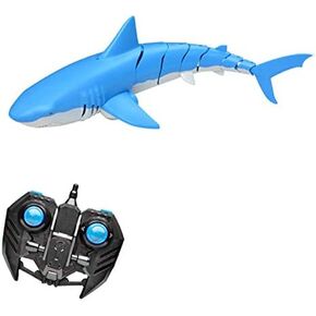 2.4G Remote Control RC Waterproof Shark Outdoor Swimming Pool Toys Lake Bathroom Boat R/C Boys Girls Adults Birthday