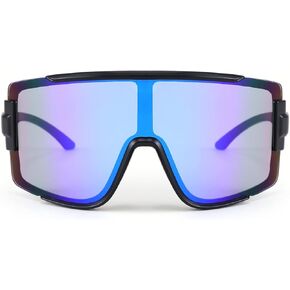 FEISEDY Men Women Sunglasses, 80s Sport Cycling Baseball Glasses for Youth Teens Running Softball B4057