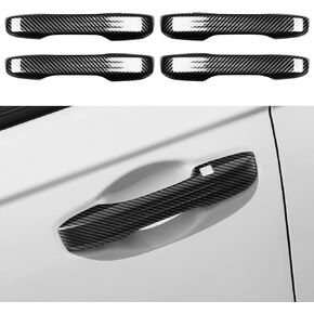 Car Door Handle Cover Protector for 2017-2022 Honda CRV Accessories ABS Material Glossy Black with Smart Keyhole (Glossy Black)