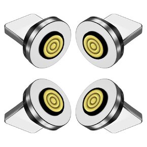 Magnetic Charging Tips 5pin Series,Type-c Tips 9Pack,Magnetic Type-C Tips,Just Charger Tips Without Magnetic Data Cable(Just 5pin USB-C Tips,9Pack)