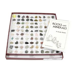 American Educational The U.S. Mounted Rocks and Minerals Collection (Pack of 100)