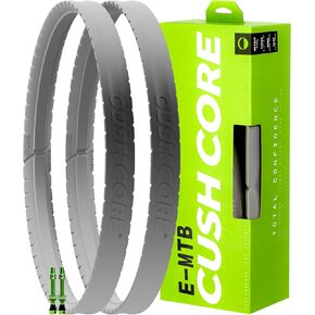 CushCore E-Mountain Bike Set - Bicycle Tire Insert, for Mountain Riders, Designed for E-Mountain Bikes, Helps Improve Ride Quality, Fits 2.3"-2.8" Tires (29", 2 Pack)