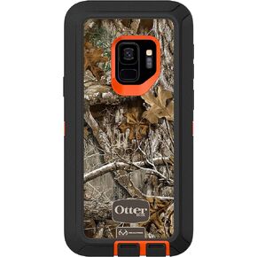 OtterBox Defender Series Case for Samsung Galaxy S9 (ONLY - NOT Plus) Case Only - Non-Retail Packaging - Realtree Blaze Edge
