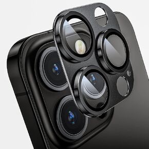 Camera Lens Protector for iPhone 14 Pro / iPhone 14 Pro Max, Alloy Metal Camera Cover with Tempered Glass Screen Protector Accessories,Case Friendly,Scratch Resistant,Easy to Install - Space