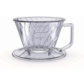 Hario Pegasus Flat Bottom Dripper, Size 01, Clear