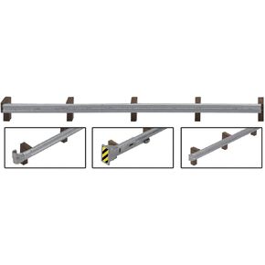 HO Scale Scenery Kit - Roadway/Highway Guardrails/Guiderail