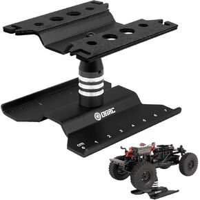 RC Work Stand RC Car Repair Stand Workstation for SCX24 TRX4M FCX24 1/16 1/18 1/24 Scale RC Truck Crawler Buggy (Red) in Saudi Arabia
