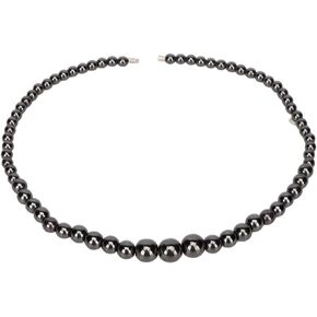 ZJchao Terahertz Beaded Necklace for Men Women, Fashionable Purify Fatigue Relief Necklace for Work