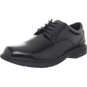 Nunn Bush Men's Baker Street Plain Toe Oxford Lace Up with Kore Slip Resistant Comfort Technology