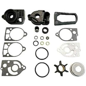 A.A Water Pump Impeller Kit + Exhaust Tube Seal for Mercury 30 35 40 45 50 60 65 70-46-77177A3, 18-3324