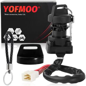 Ignition Key Switch 4110209 Compatible with Polaris Sportsman 400 425 400L 500 Magnum Big Boss Scrambler Trail Blazer 250 Worker 500 Xplorer 400 Sport 400L Diesel 455 MVRS 700 ATV UTV