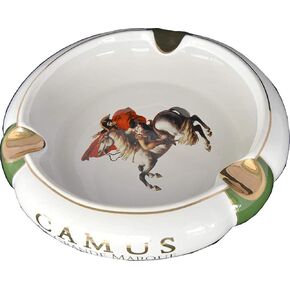 مجموعة لامعة - Camus - منفضة سجائر سيجار نابليون باللون الأزرق الداكن - 9 بوصة × 2 1/4 بوصة in Kuwait