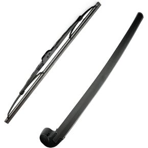 yeelmao Replacement For Audi Q7 2006-2022 Rear Wiper Arm Blade Assembly -