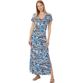 Lilly Pulitzer Women's Etta Short Sleeve Maxi Dress