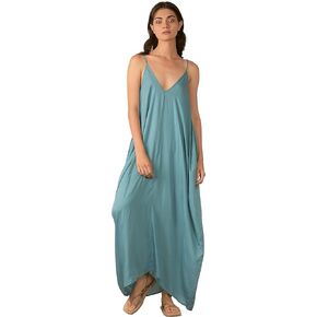 Elan Womens Double V Sheer Maxi Dress
