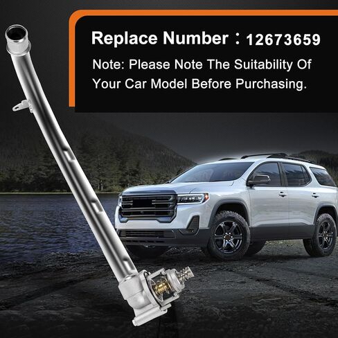 مجموعة مبيت منظم حرارة مبرد المحرك لـ 2017-2023 بويك، لـ 2017-2023 كاديلاك XT5 XT6، جي إم سي أكاديا لـ 2017-2019 لاكروس ريجال لـ 2019-2023 شيفروليه بليزر 3.6L in Kuwait