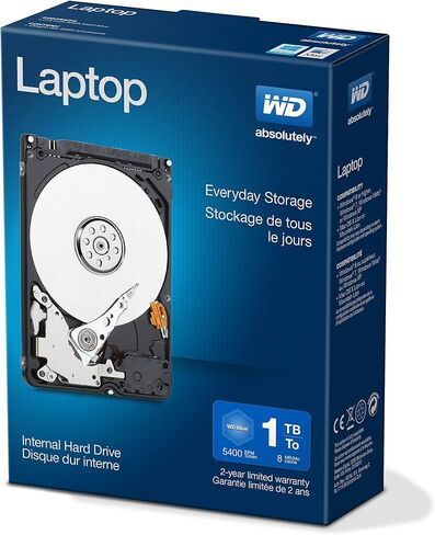 كمبيوتر محمول WD سعة 1 تيرابايت مقاس 2.5 بوصة WDBMYH0010BNC-NRSN in Saudi Arabia