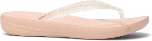 FitFlop Womens IQUSHION Slip On Open Toe Thong Sandals Pink 6 Medium (B,M) in Saudi Arabia