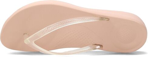 FitFlop Womens IQUSHION Slip On Open Toe Thong Sandals Pink 6 Medium (B,M) in Saudi Arabia