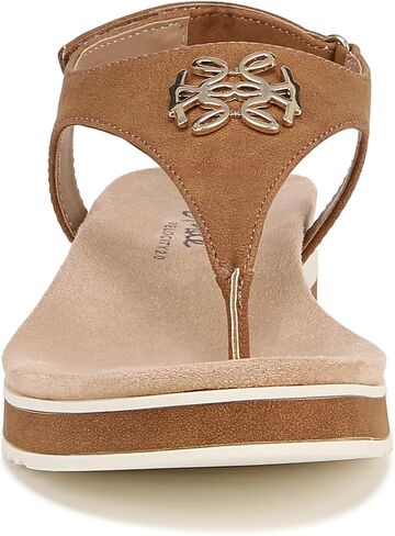 LifeStride Womens Zeeta Thong Sandals Tan 6.5 M in Saudi Arabia