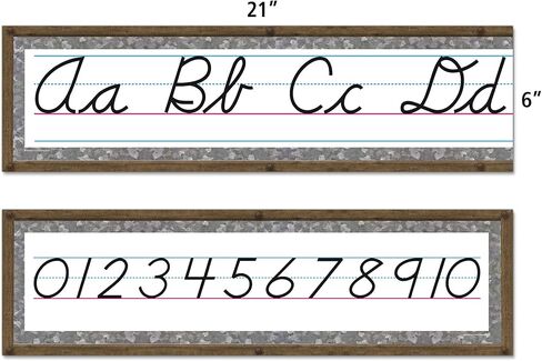 مجموعة لوحة إعلانات صغيرة مخطوطة من المعلم عبارة عن Home Sweet Classroom مكونة من ثمانية قطع مقاس 21 بوصة × 6 بوصة in Kuwait