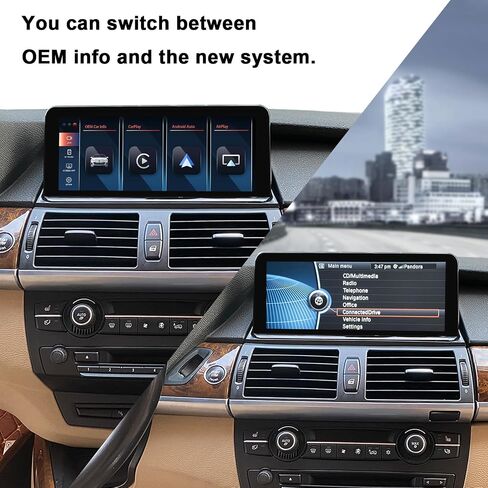 PEMP 12.3" Ultra-Thin Linux Screen for BMW X5 X6 E70 E71 CIC in Saudi Arabia