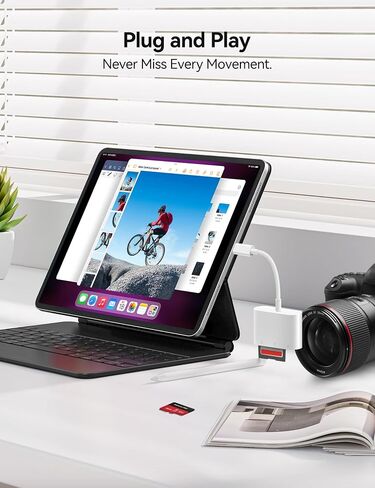قارئ بطاقة SD USB C لجهاز iPhone 15 iPad Mac 3 في 1 محول بطاقة كاميرا USB-C مع فتحات مزدوجة ومنفذ USB لأجهزة Mac MacBook Pro/Air/Mini Android المحمول المزيد من أجهزة USBC Typec in Kuwait