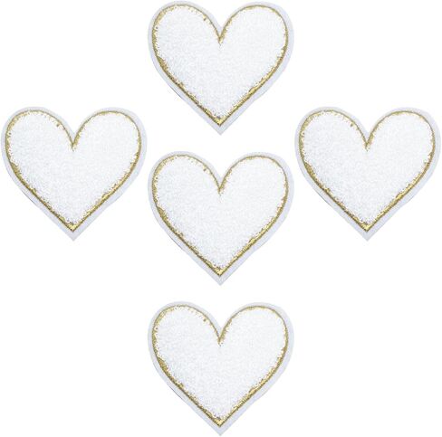 4pcs Chenille Paw Print Iron on Patches, Cute Dog Cat Paw Print Iron/Sew on Chenille Patches, Applique Repair Embroidered Patches for Clothes Jeans Backpacks Jackets Pants Hats Vest in Saudi Arabia