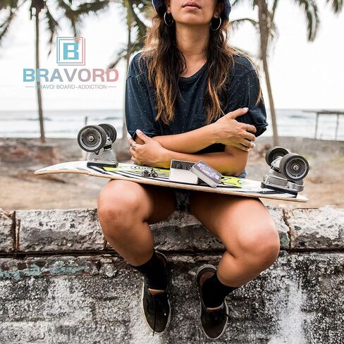 محامل لوح التزلج الخزفية DG9-Pro مع فواصل مدمجة، ومحامل طويلة للتزلج المضمن والأسطواني (عبوة من 8) in Kuwait