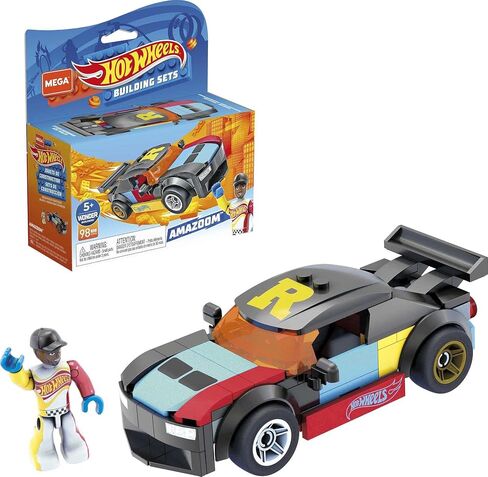 Hot Wheels Mega Construx Amazoom Construction Set, Building Toys for Kids in Saudi Arabia