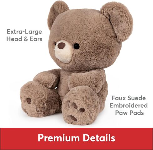 GUND Kai Teddy Bear, Premium Plush Toy Stuffed Animal for Ages 1 & Up, Taupe/Light Brown, 12" in Saudi Arabia