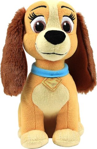 Disney Collectible 6-inch Beanbag Plush Stuffed Animal, Lady, Lady and the Tramp, Kids Toys for Ages 2 Up, Amazon Exclusive by Just Play in Saudi Arabia