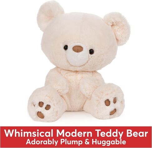 GUND Kai Teddy Bear, Premium Plush Toy Stuffed Animal for Ages 1 & Up, Taupe/Light Brown, 12" in Saudi Arabia
