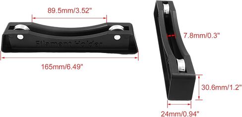 مجموعتان من حامل بكرة خيوط الطابعة ثلاثية الأبعاد حامل خيوط التصميم لجميع مكبات الحجم وجميع أنواع الشعيرات لـ Pla/abs/TPU/مواد الطباعة ثلاثية الأبعاد الأخرى in Kuwait