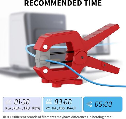 موصل خيوط الطباعة ثلاثية الأبعاد 2.85 مم Gen2 ملحقات الطابعة ثلاثية الأبعاد سهلة التشغيل للخيوط 2.85 مم PLA/ABS/PC/PETG/TPU المواد... in Kuwait