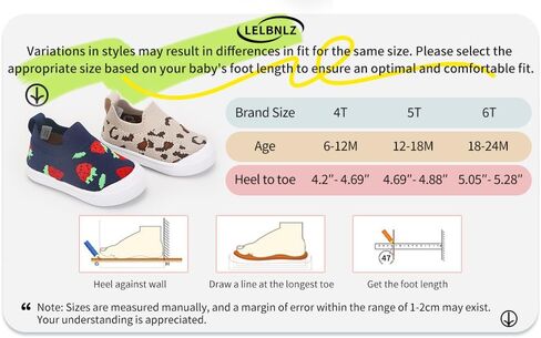 Cute Baby Shoes,Non-Skid Toddler Shoes,Soft Sole Baby Girl Shoes 6-24 Months, Lightweight Boys Shoes,Baby Walking Shoes,Toddler Boy Shoes,Breathable Infant Shoes,Toddler Sneakers for Babies in Saudi Arabia