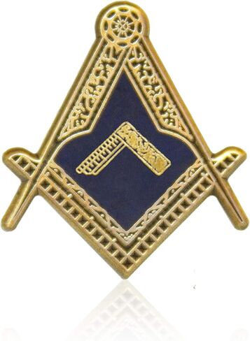 دبوس طية صدر السترة S&C Worshipful Master (ذهبي) in Kuwait
