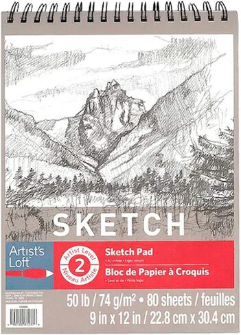 Sketch Pad by Artist's Loft | Size 9" x 12" in Saudi Arabia