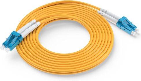 كابل تصحيح الألياف LC، LC 3 متر 10 أقدام أحادي الوضع من الألياف LC مزدوج الألياف البصرية تصحيح الكابل OS2 LC إلى LC (APC إلى APC) 9/125μm in Kuwait